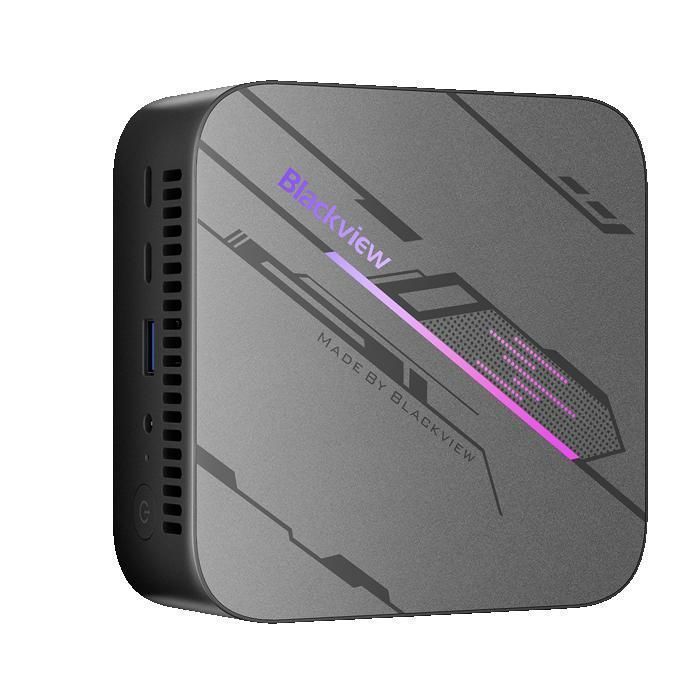 Blackview MP100 Mini PC - AMD Ryzen 5 7430U 4.3GHz - 16GB DDR4+512GB SSD - Radeon Graphics - WiFi 6 - Triple 4K - Windows 11 Pro