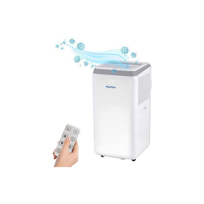 Aire acondicionado portátil 2 en 1 con función deshumidificador - Blanco - CODILAM