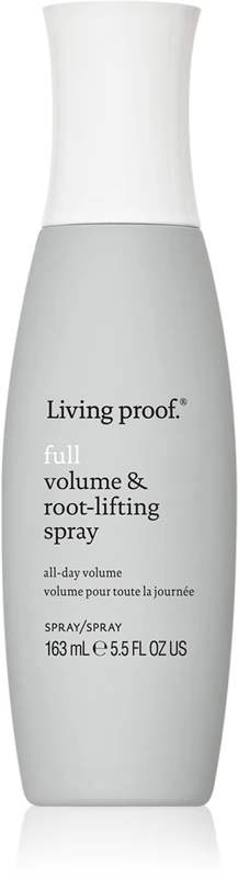 Spray de volume total da Living Proof para dar volume ao seu cabelo.