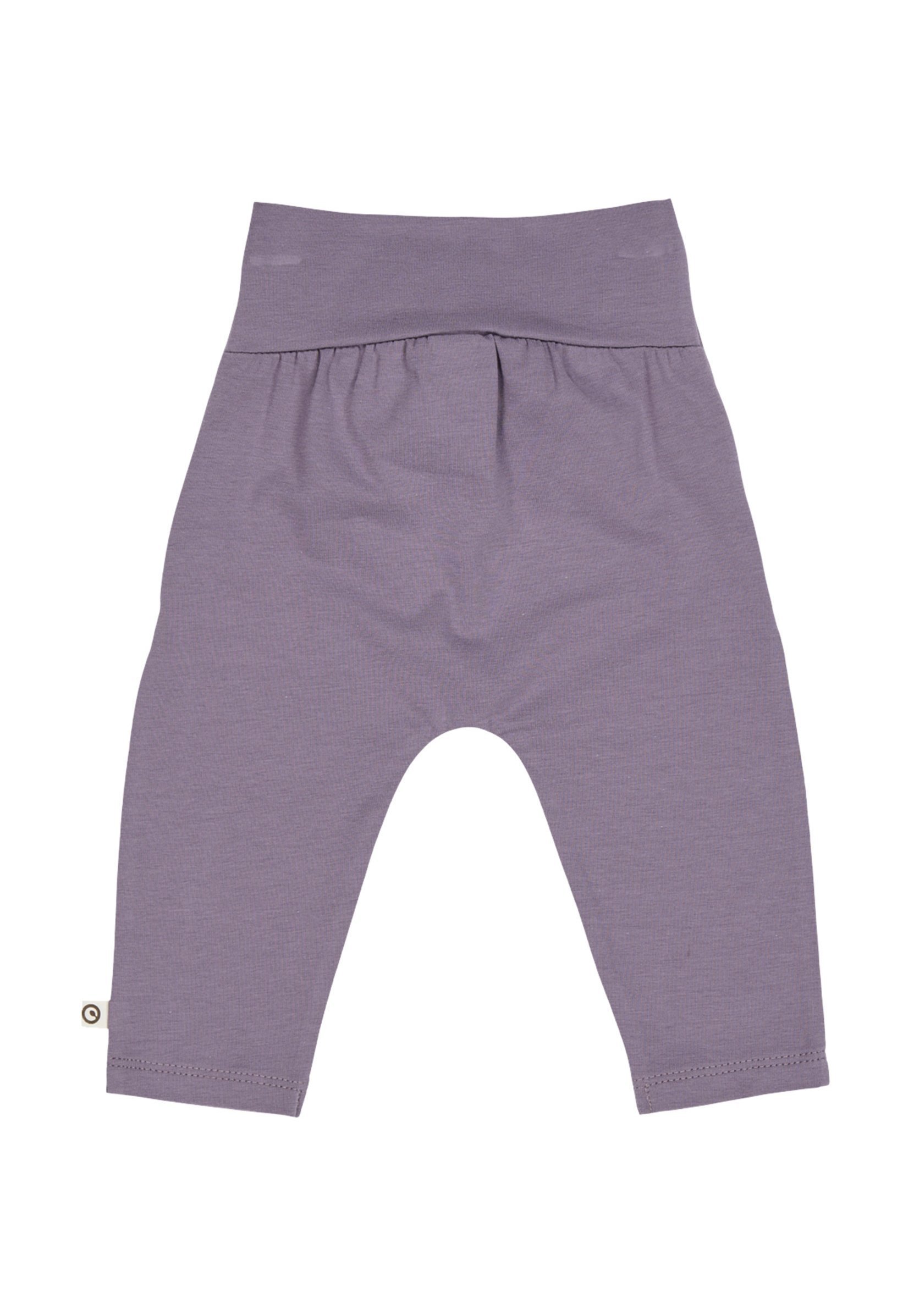 Leggings Müsli by GREEN COTTON - Pantaloni - lilla nebbia