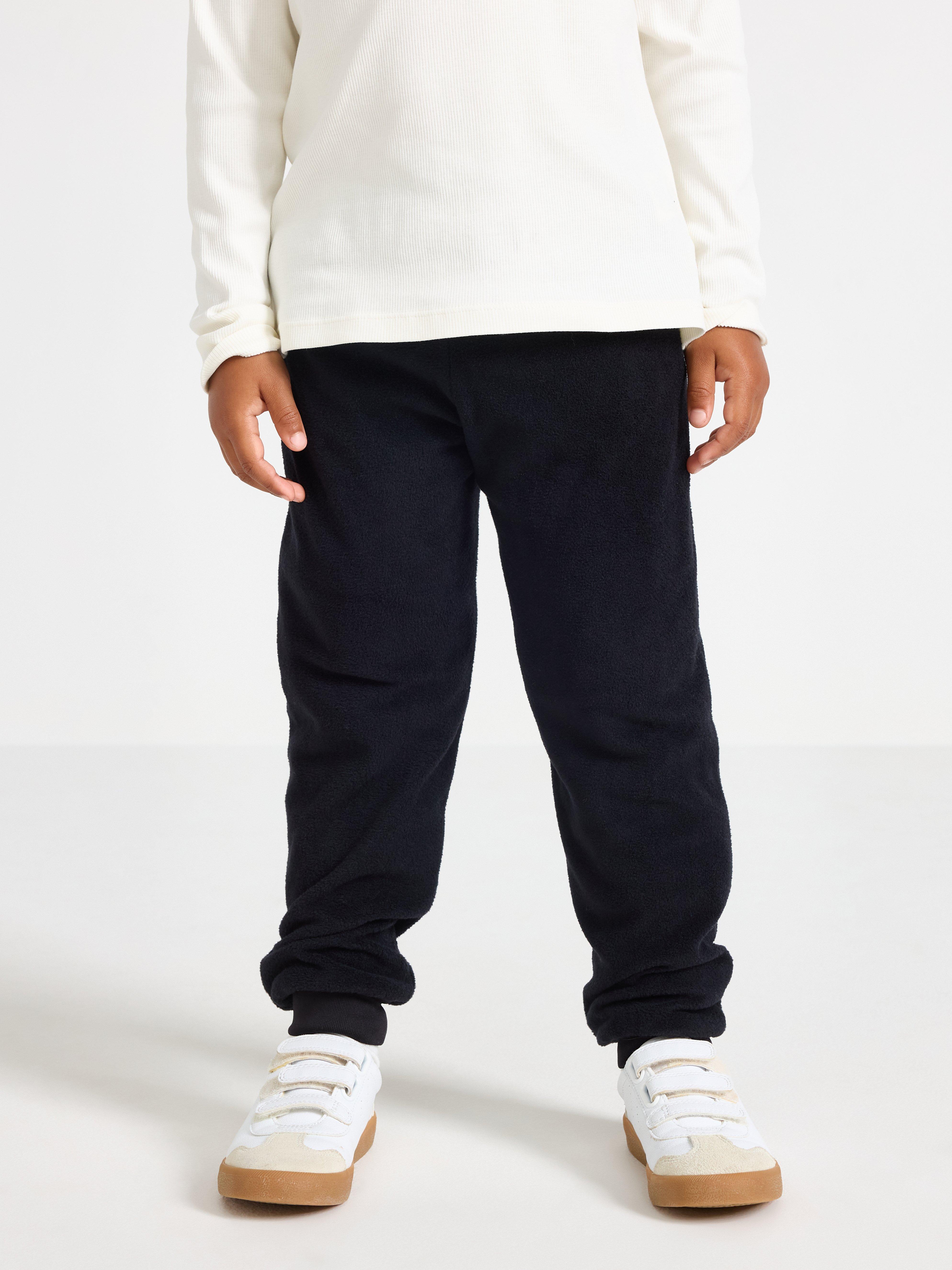 Mjukisbyxor a microfleece Black