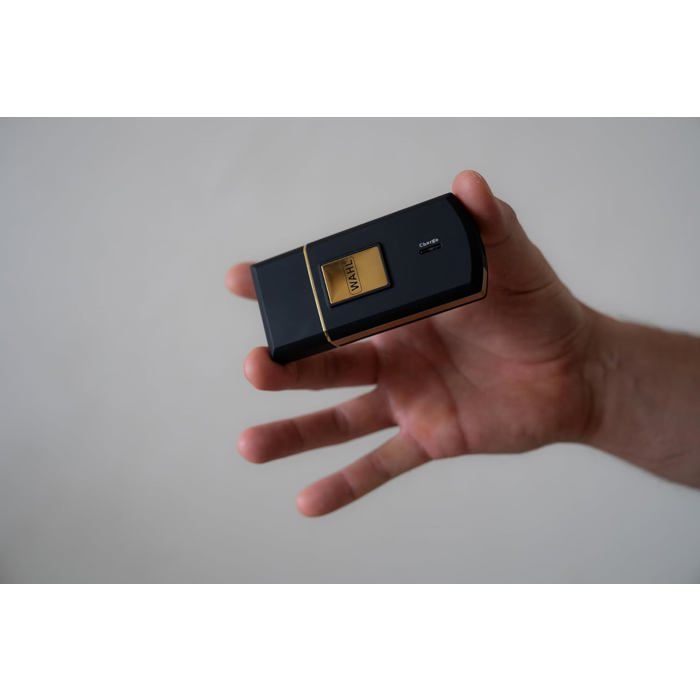 Barbeador de viagem Wahl Gold - Barbeador sem fio recarregável (viagem/barba/cabelo), tamanho compacto