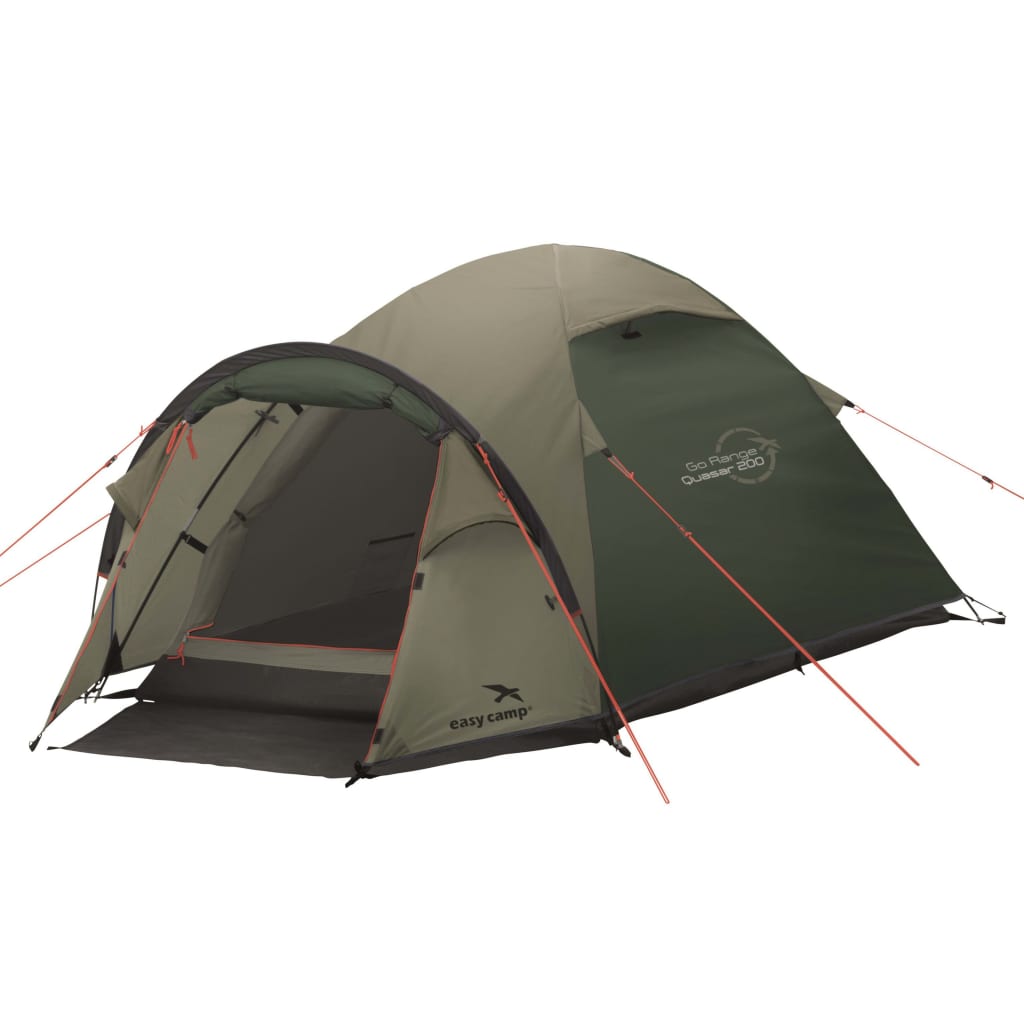Šator za 2 osobe Easy Camp Quasar 200, rustikalno zelene boje