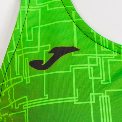 Camiseta Tirantes Joma Elite Viii Verde Flúor Negro