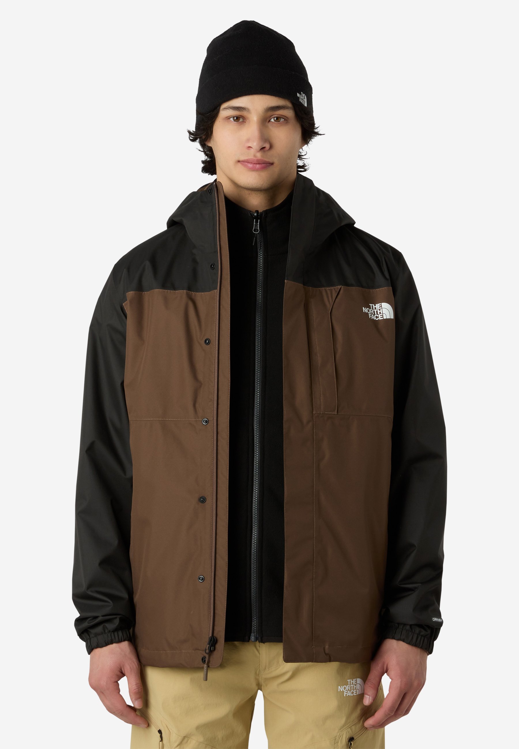 The North Face M QUEST TRICLIMATE JACKET - Outdoorjas - rookbruin
