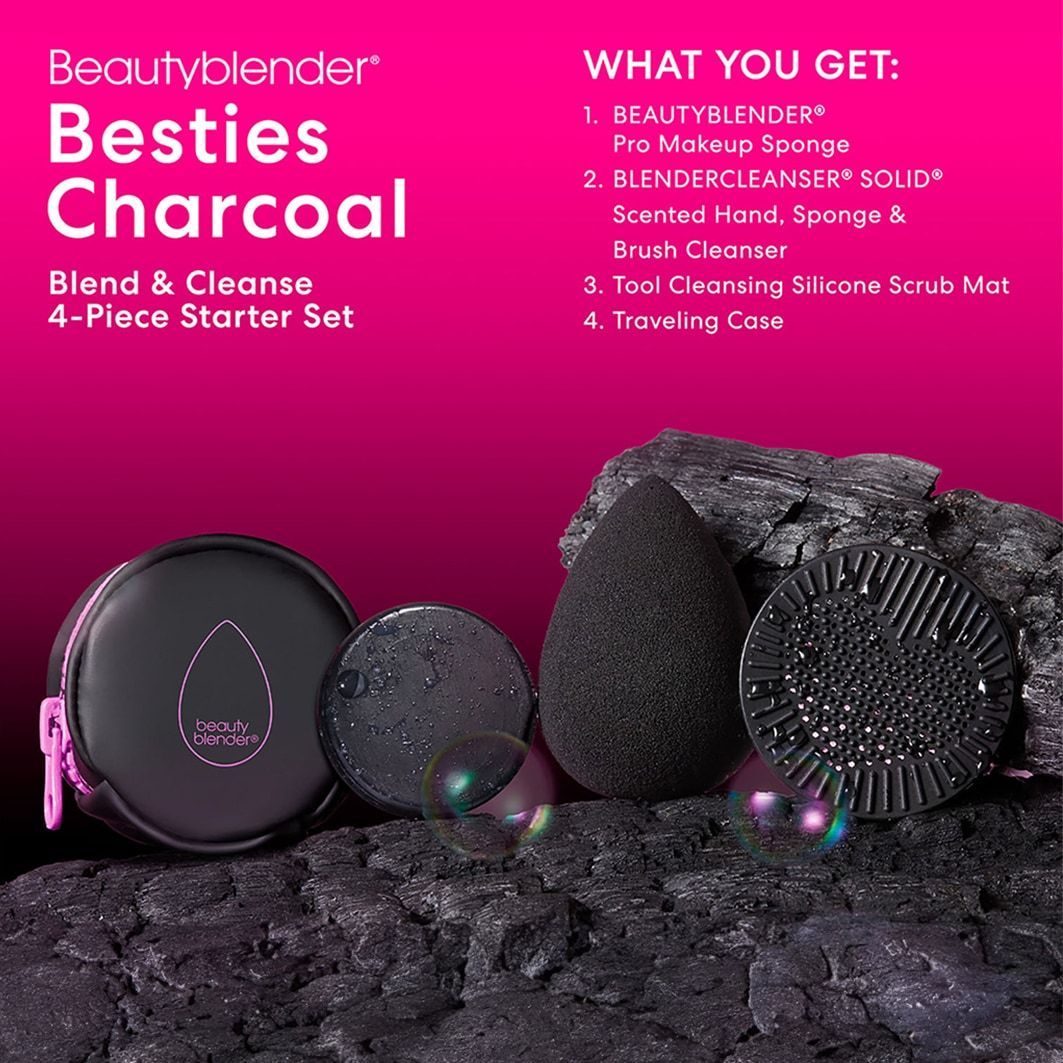 Beautyblender gobica za ličenje Besties Starter Set Antracit - 1 kos