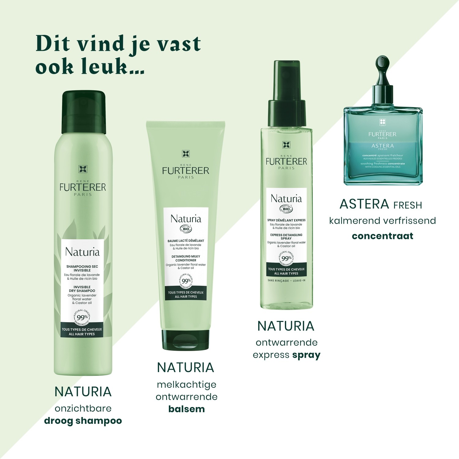 René Furterer Naturia blagi micelarni šampon - 400 ml