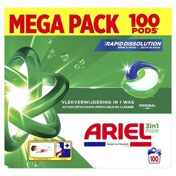 Ariel Original 3-v-1 kapsule<br>100 kosov