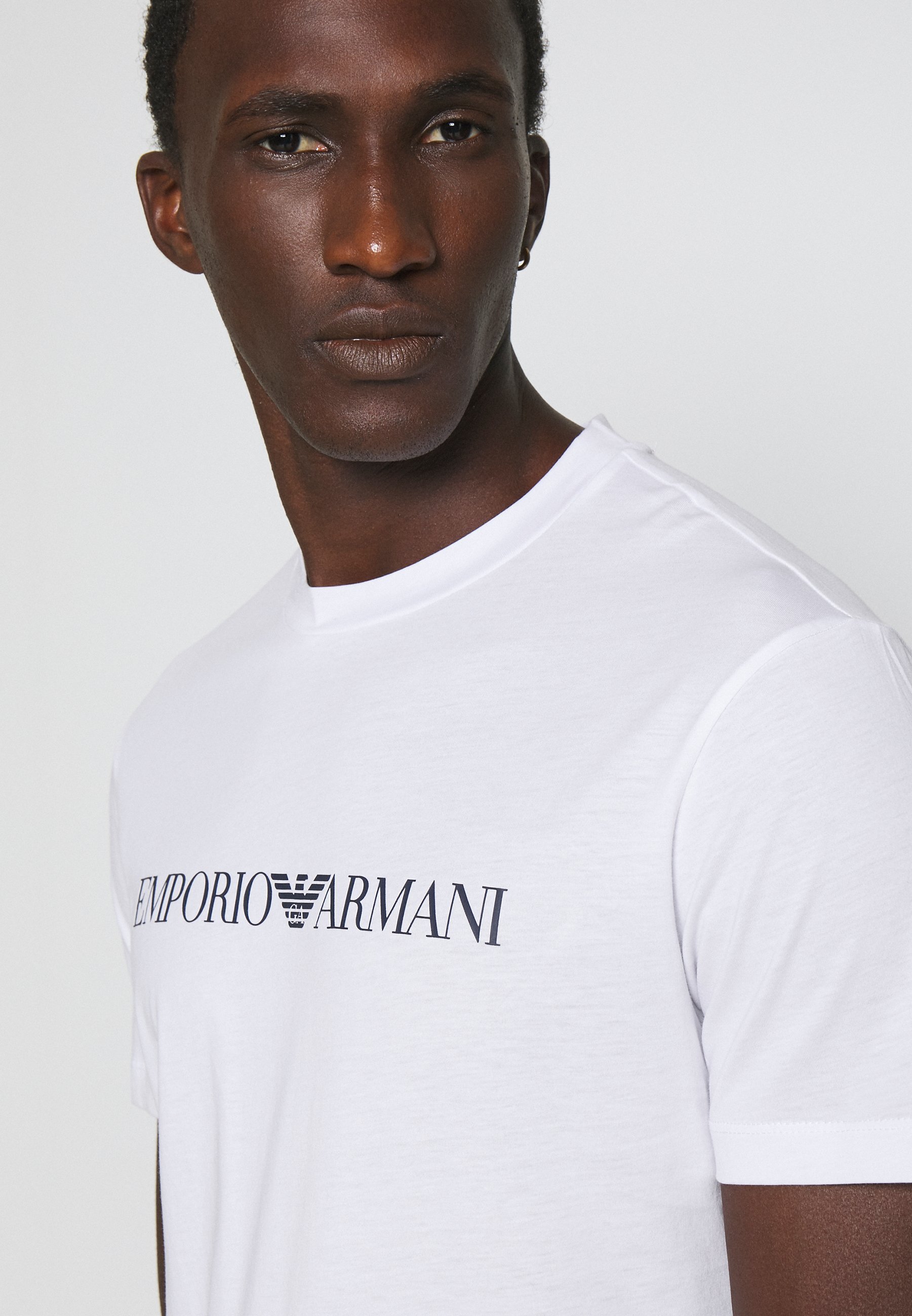 T-shirt Emporio Armani Print - bianco
