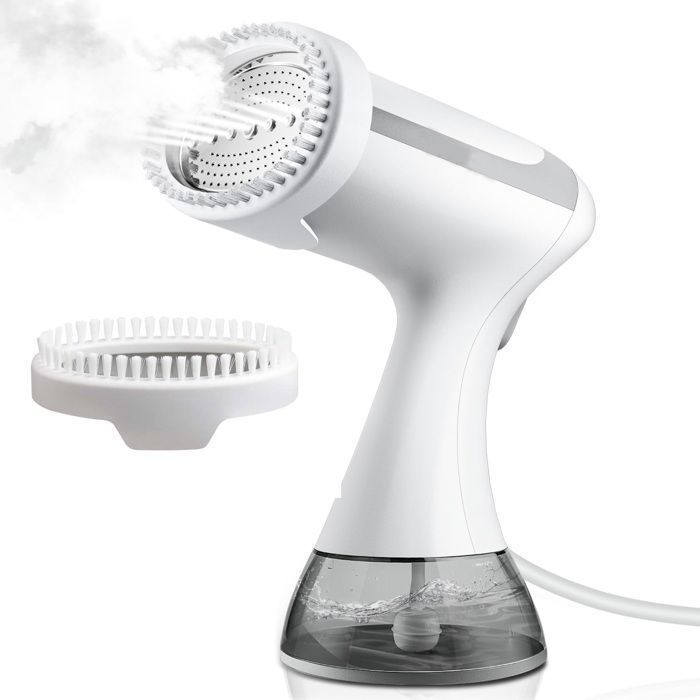 Défroisseur Vapeur à Main, Défroisseur Vapeur Vertical 1500W 300ML 130 Degré pour Vêtement Voyage Maison, Chauffage rapide, Blanc