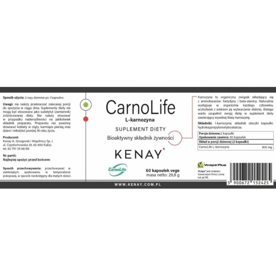 Kenay L-Karnozyna Carno Life
