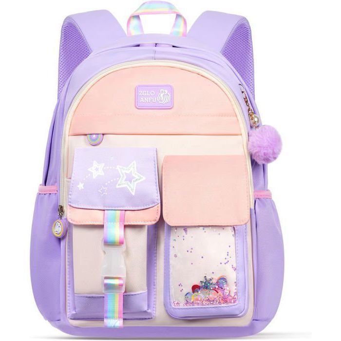 Girls' Backpack - Children's School Bag - Girls' Schoolbag - 19 L - Waterproof - Durable - RIWILL