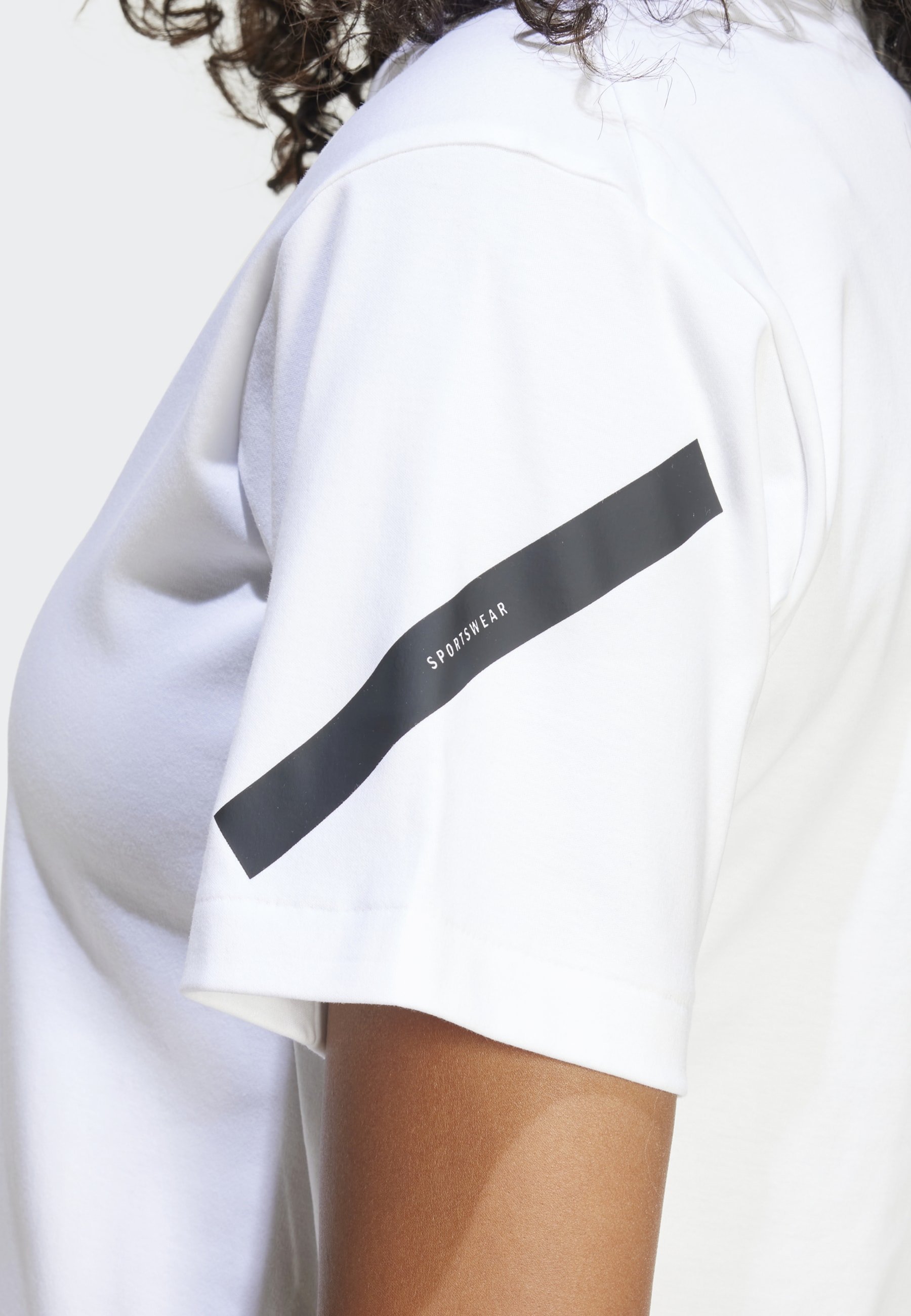 adidas Sportswear ZNE TEE - Sport T-shirt - wit