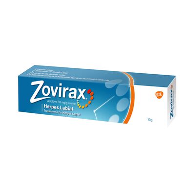 ZOVIRAX Zovirax Crema Herpes Labial Aciclovir 10 g 10 g