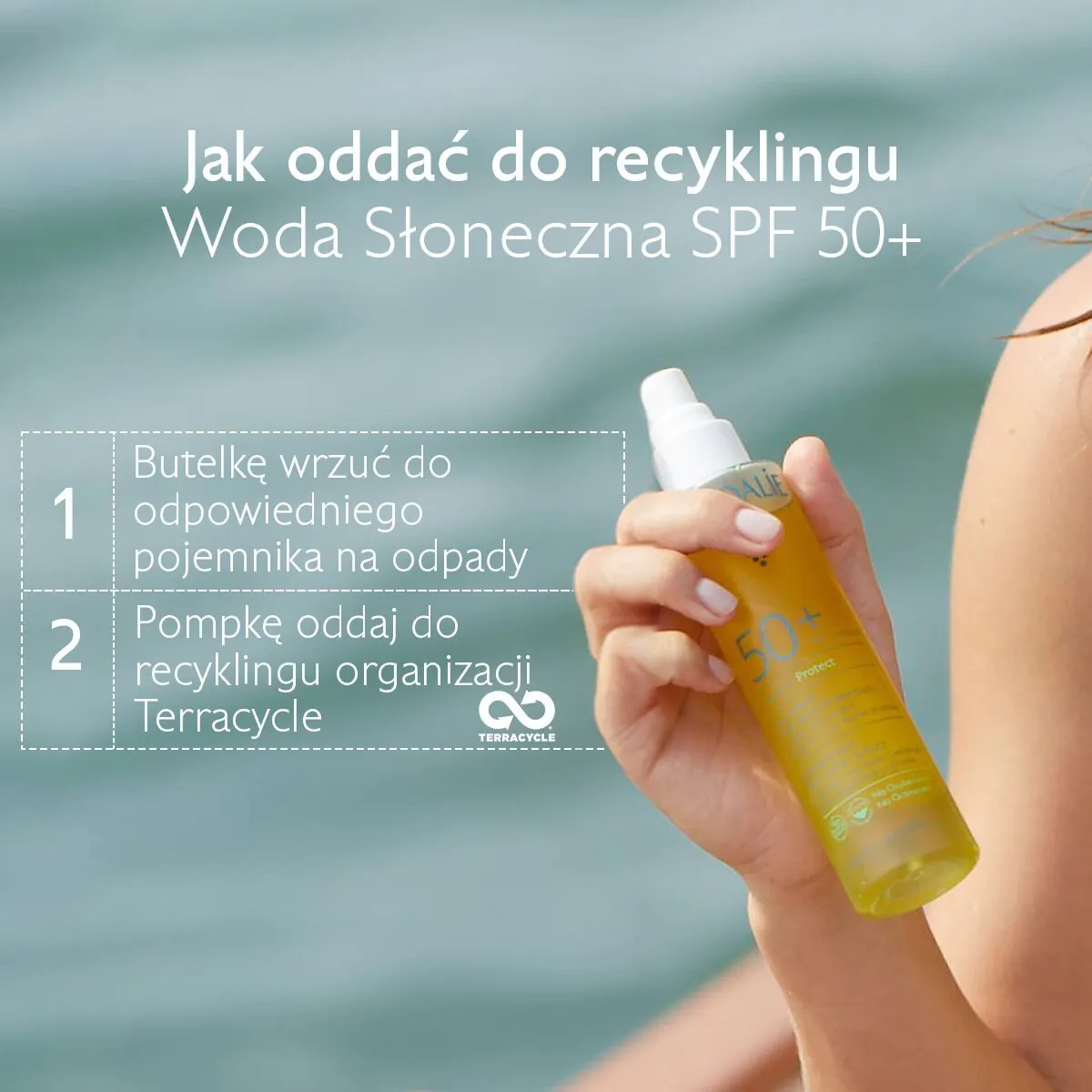Caudalie Vinosun Protect Woda słoneczna o bardzo wysokiej ochronie SPF50+