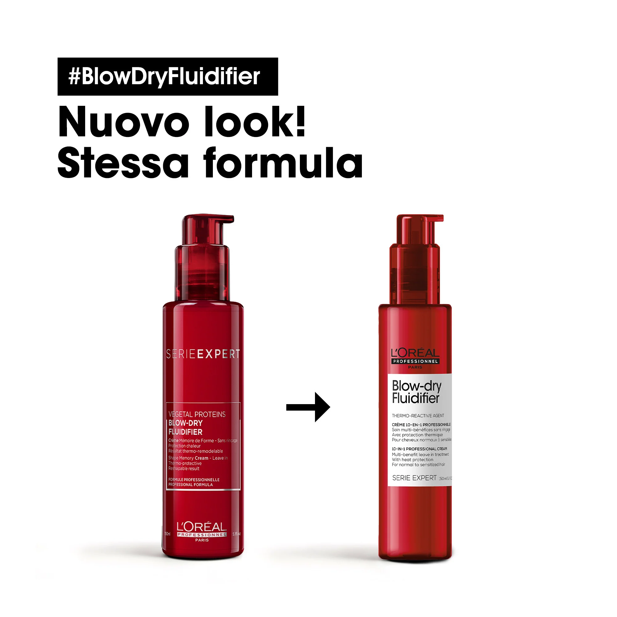 SERIE EXPERT New Blow-Dry Fluidifier - Crema Capelli