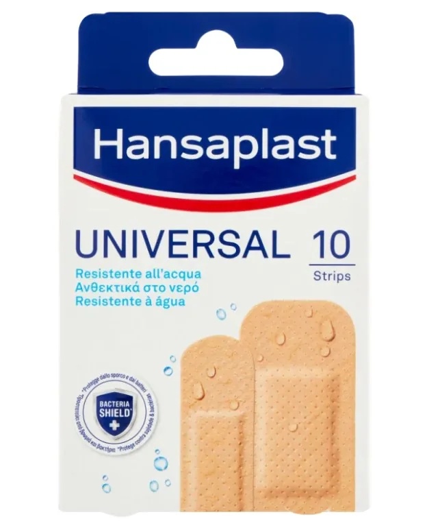 HANSAPLAST Hansaplast Univ Ass Pflaster 10 Stück wasserdicht