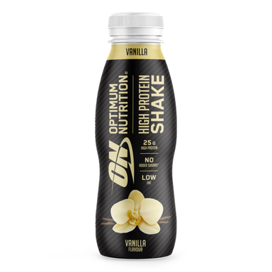 Optimum Nutrition Vanilja Runsasproteiininen Proteiinipirtelö 330 ml