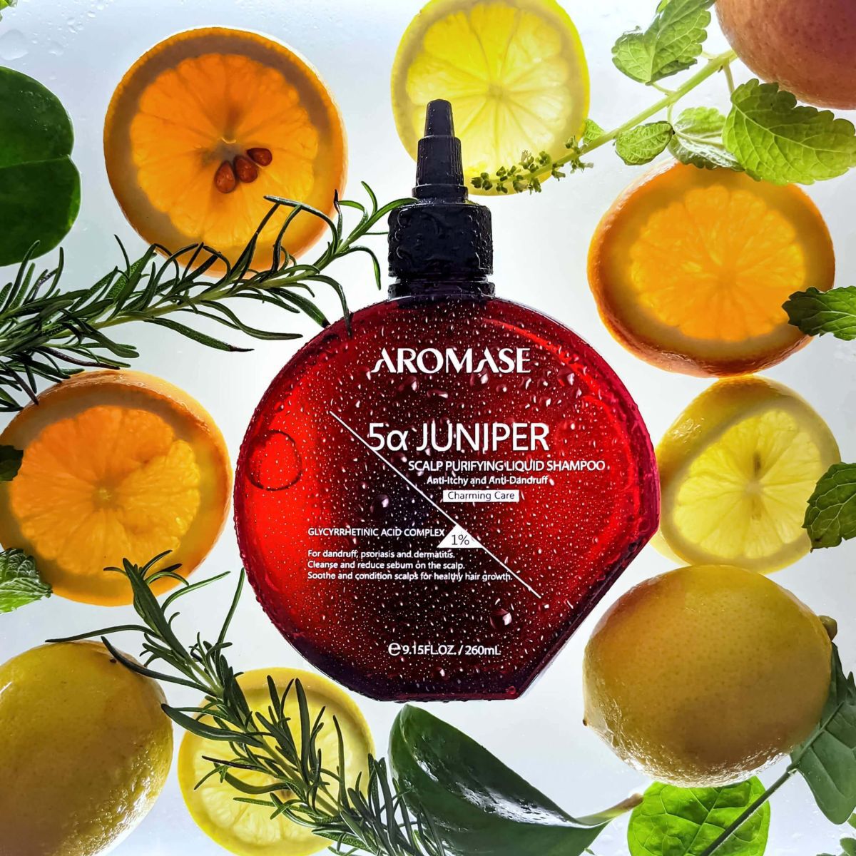Șampon lichid purificator pentru scalp Aromase 5a Juniper (Îngrijire fermecătoare)