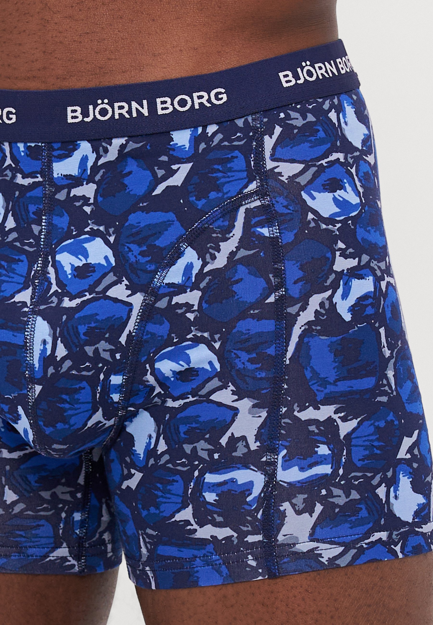 Björn Borg STRETCH BOXER PACK 5 - Pantaloni - blu/blu scuro