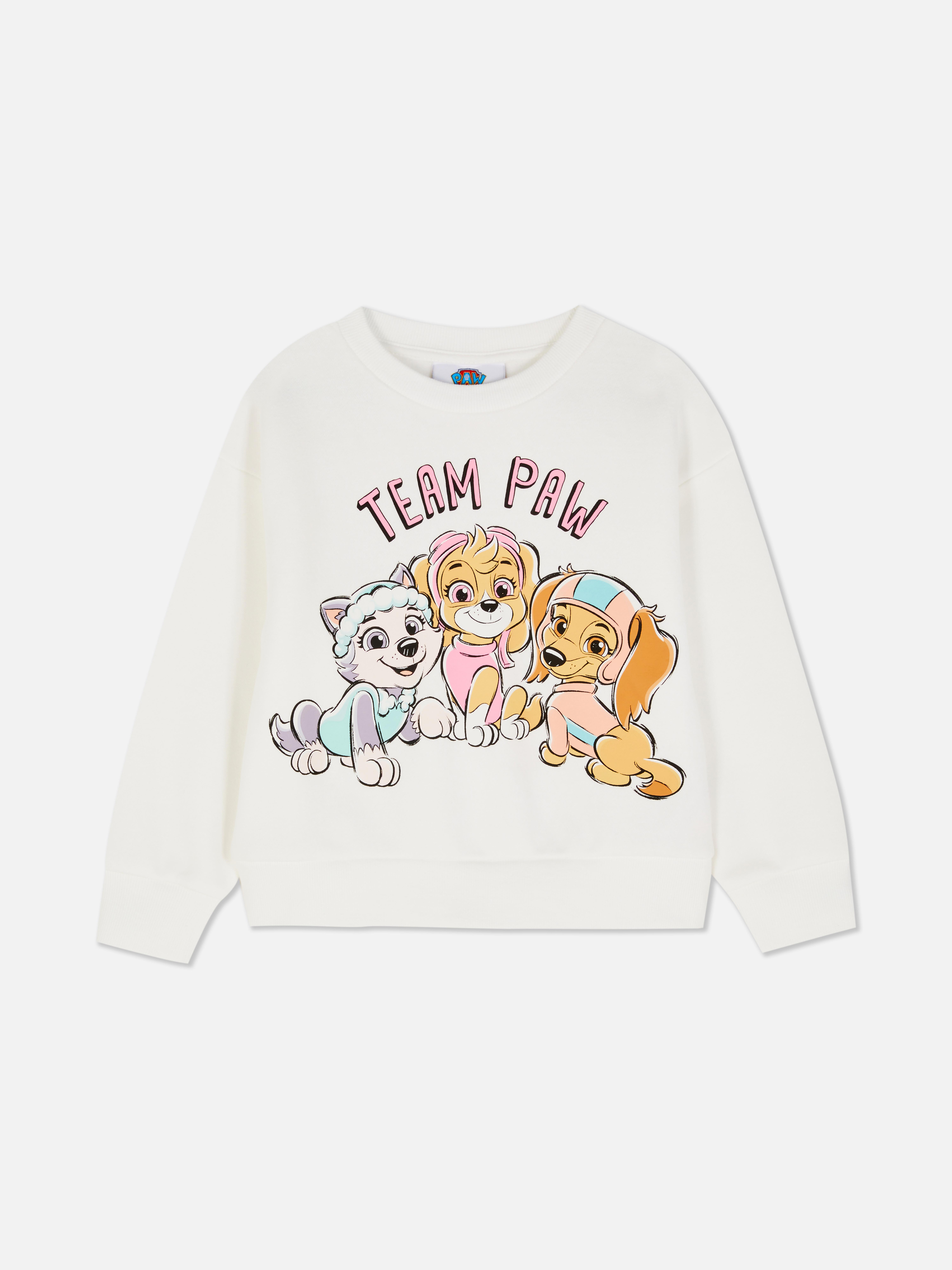 Hanorac cu guler rotund PAW Patrol Un hanorac cu guler rotund cu imprimeu PAW Patrol