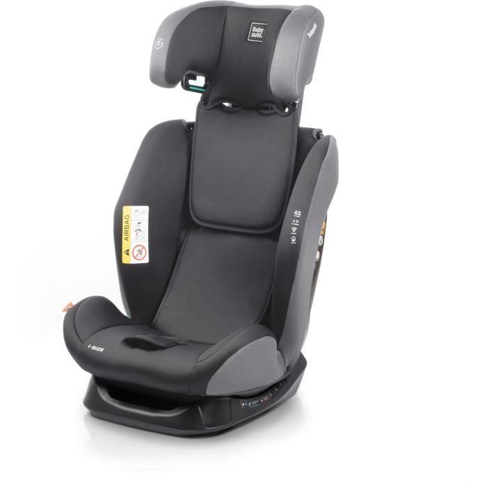 Bilbarnstol - BABYAUTO - LOLO IBELT - Grupp 0/1/2/3 - 40 / 150 cm - I-Size - Liggbälte - Förminskare - Grå