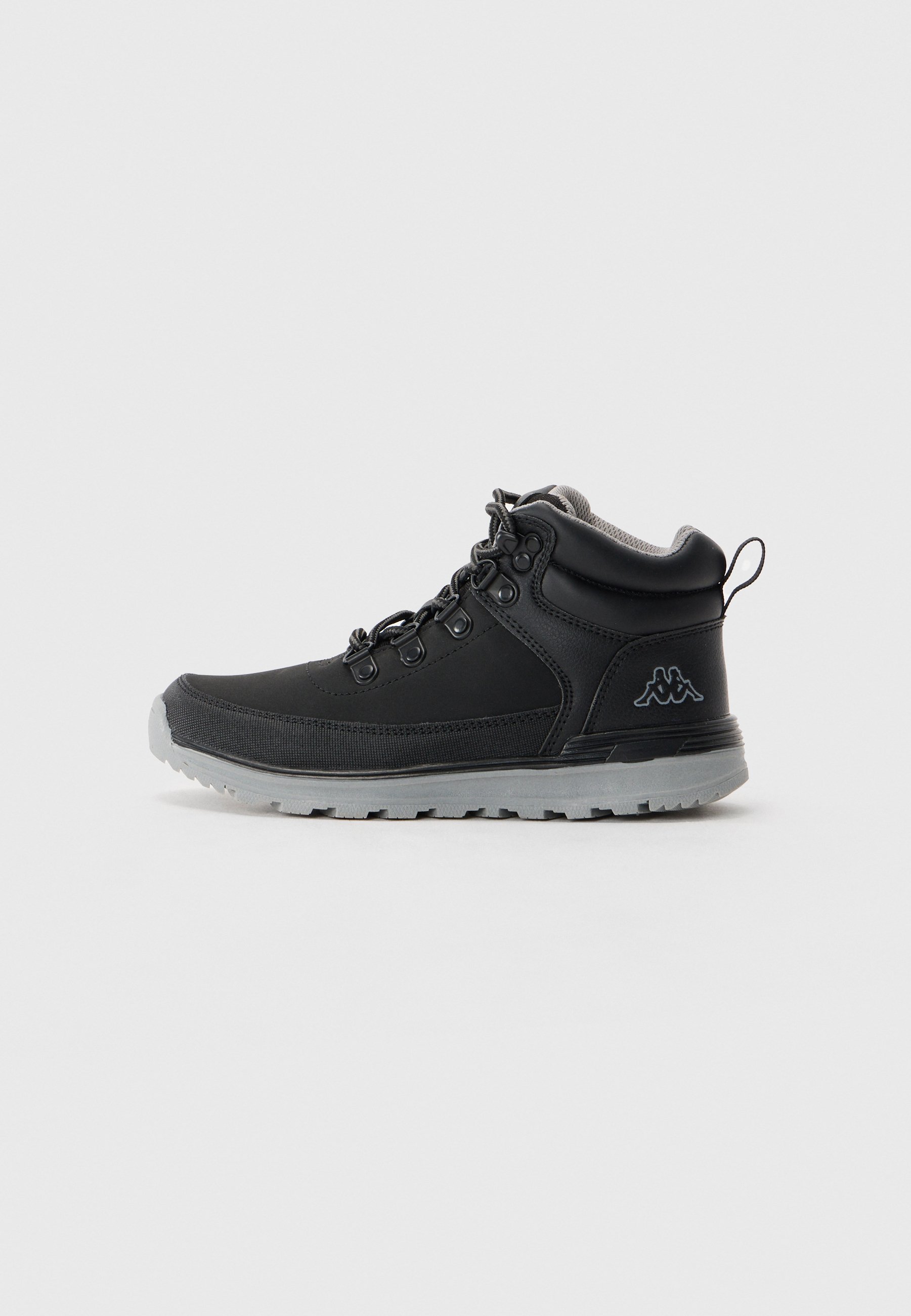 Kappa MONSI UNISEX - Stivaletti stringati - nero/grigio