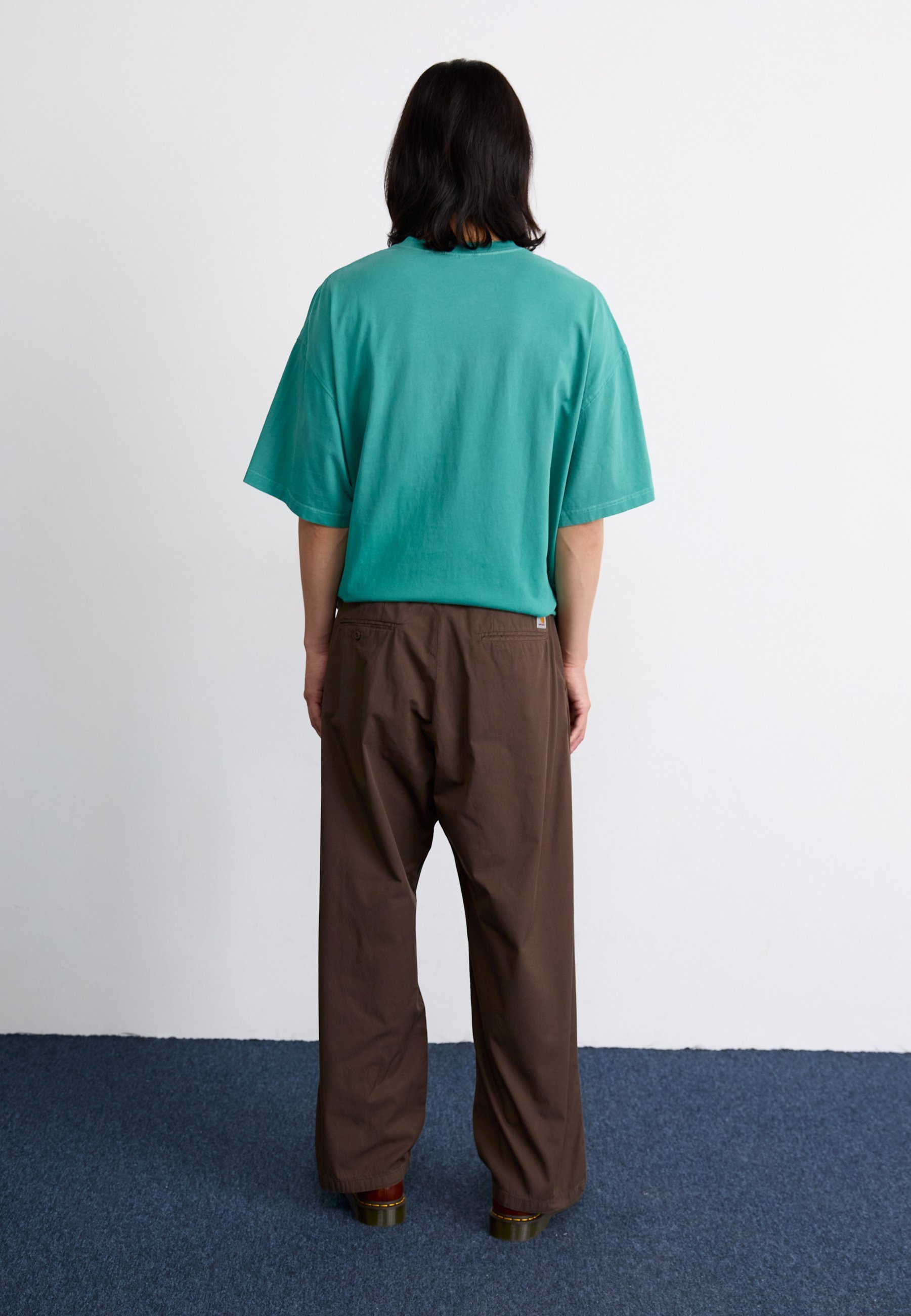 Carhartt WIP EVAN PANT - Pantaloni - tinto in capo