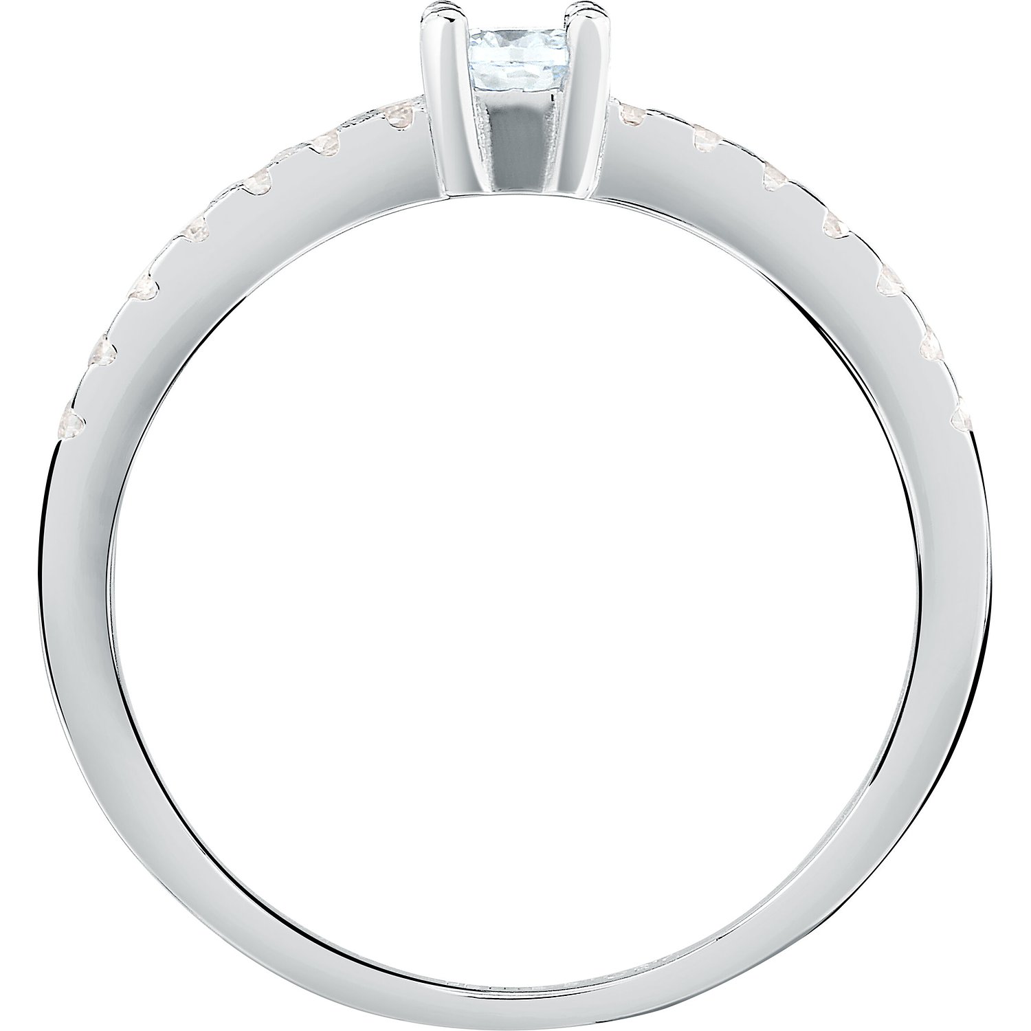 La Petite Story Bagues argent, blanche