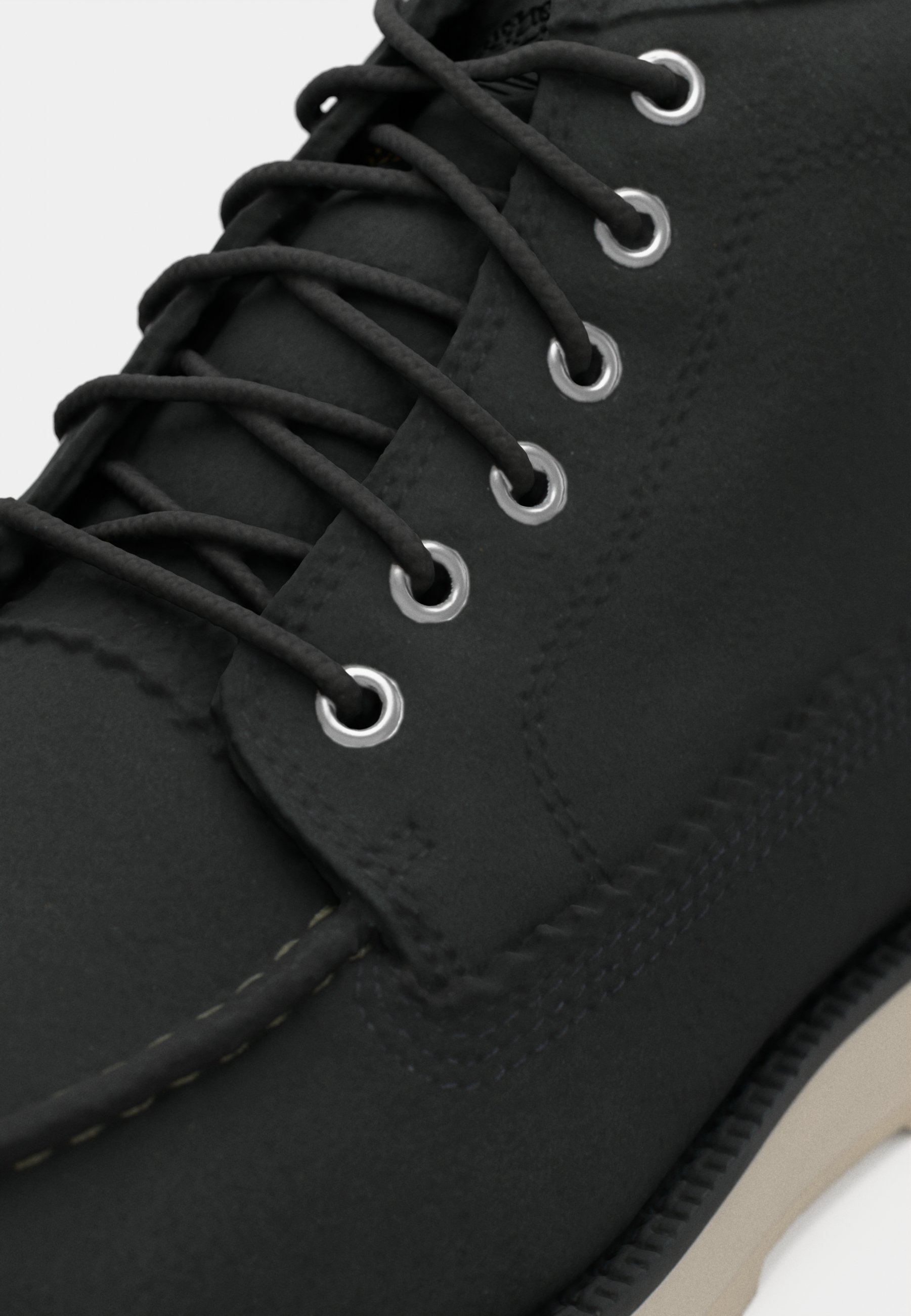 Timberland BRITTON MILLS - Enkellaarsjes met vetersluiting - zwart suède