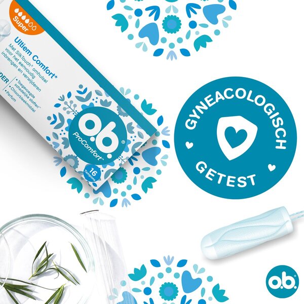 o.b. Procomfort Super Tampons<br>16 stuks