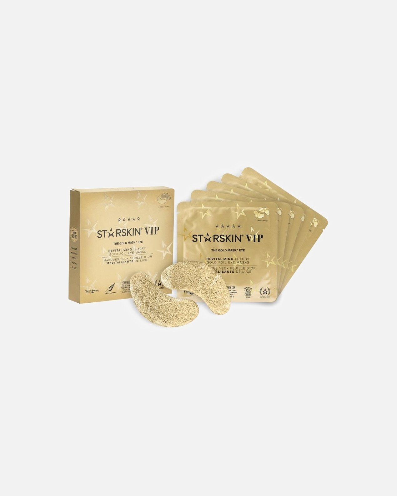 STARSKIN® flaster za oči The Gold Mask™ za oči – 1 par