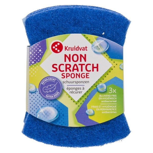 Kruidvat gobice za čiščenje proti praskam<br>3 kosi