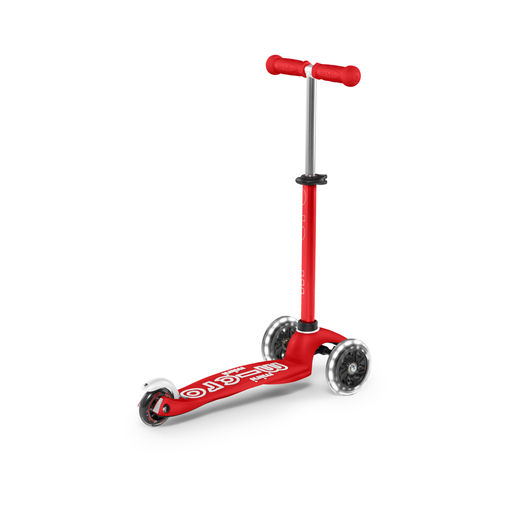 Trottinette Mini Micro Deluxe à LED rouges