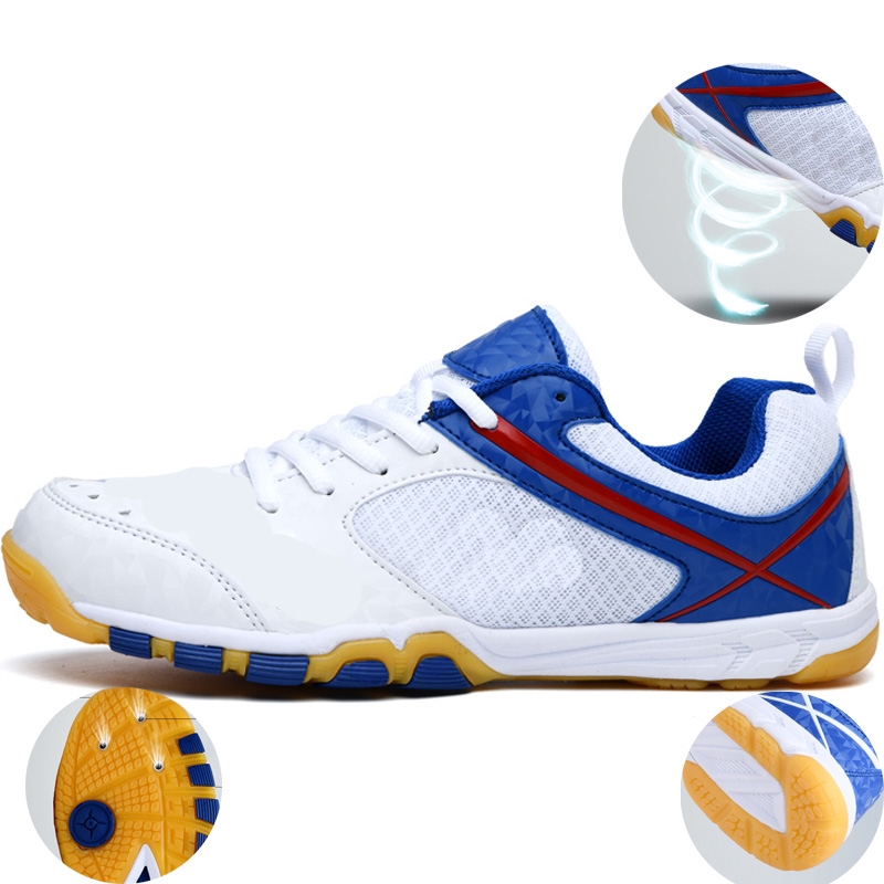 Chaussures de tennis de table Tibhar authentiques, style classique, pour hommes et femmes, baskets de sport, chaussures de ping-pong, design tennis de table