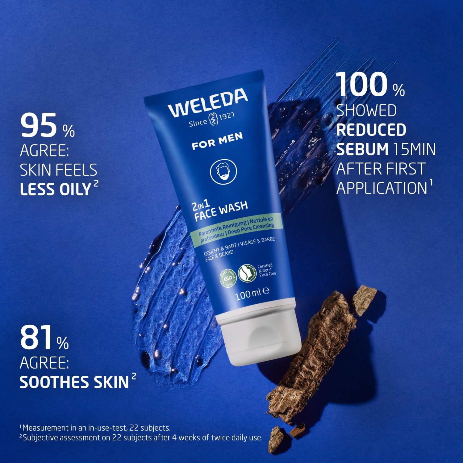 Weleda gel za čišćenje lica za muškarce - 100 ml
