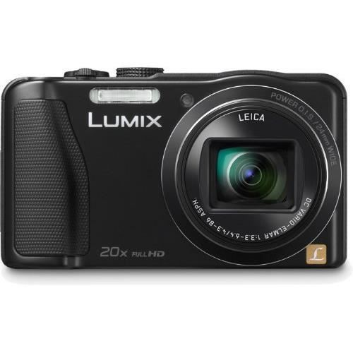 Digital camera - Panasonic - Lumix DMC-TZ35 - 16.1 MP - 20x optical zoom - Black