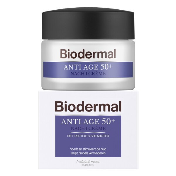 Biodermal Anti Age 50+ nočna krema<br>50ml - Zrela koža