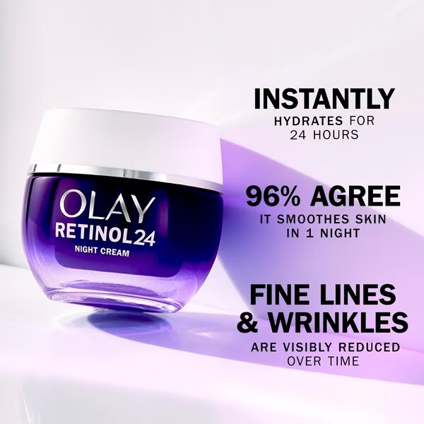 Olay Retinol24 hydratačný nočný krém<br>50ml - Všetky typy pleti