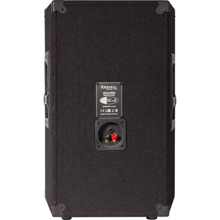 2000W PA-system CUBE1512 + 2 høyttalerstativer + kabler PC-, PA-høyttalere DJ-lydsystem LED-lysbar Klubbsport Fitness Dansefest Miks