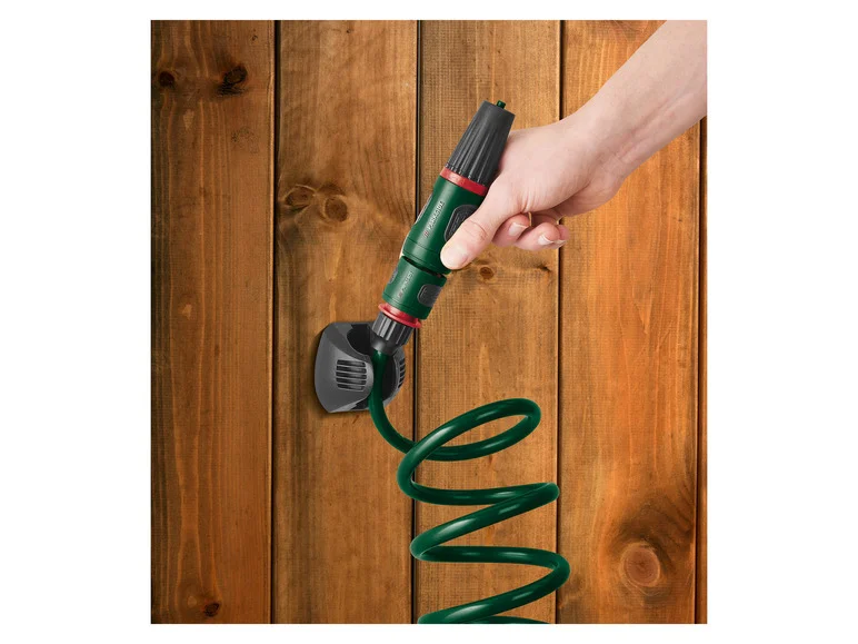 Mangueira de jardim espiral PARKSIDE® Zestaw, 10 m, 3/8