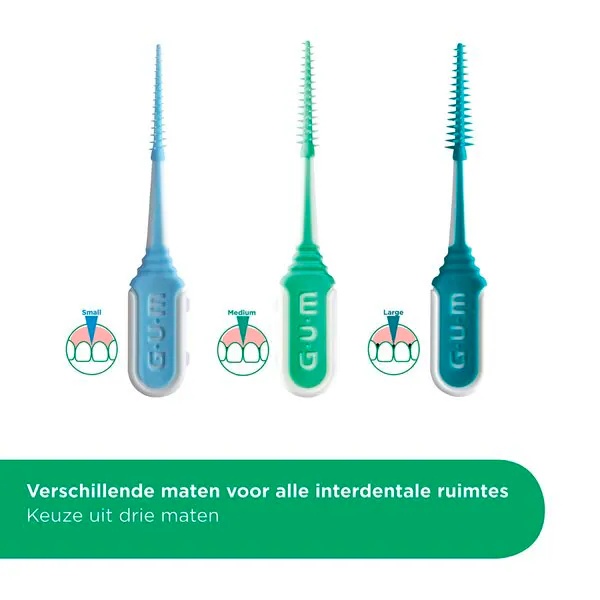 GUM Soft-Picks Minty Interdentale Tandenstokers<br>mt M, 40 stuks