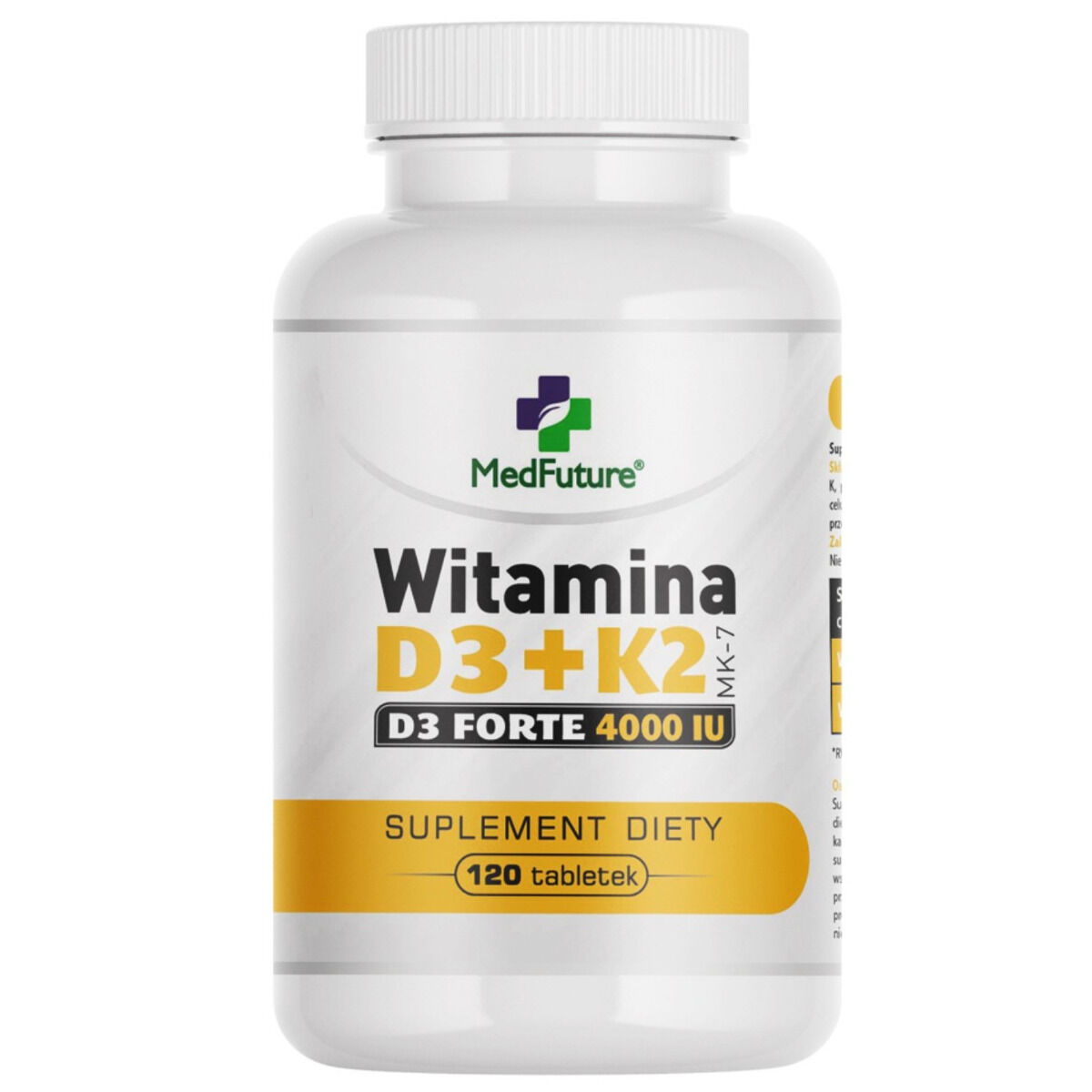 MedFuture Vitamin D3 + K2 Forte