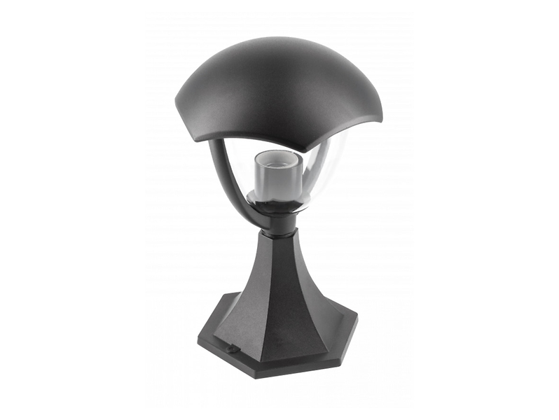Lampa ogrodowa stojąca Grande aluminiowa czarna