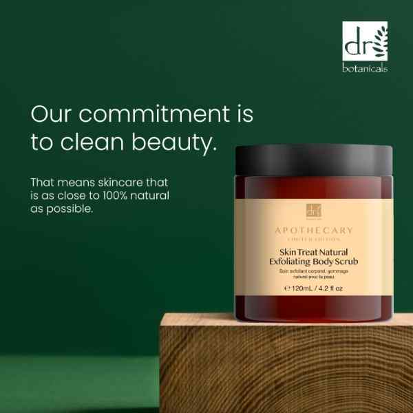 Dr. Botanicals Peeling-Körperpeeling Doppelpackung (2 x 120 ml)