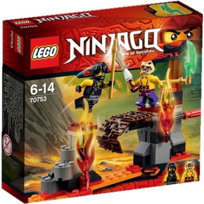 LEGO Ninjago 70753 Lavafälle – Bauset – Junge – 94 Teile – Ab 6 Jahren