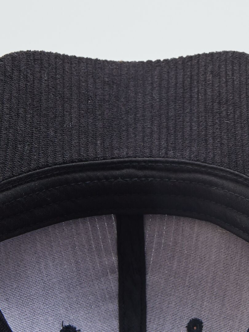 Sombrero de terciopelo - NEGRO
