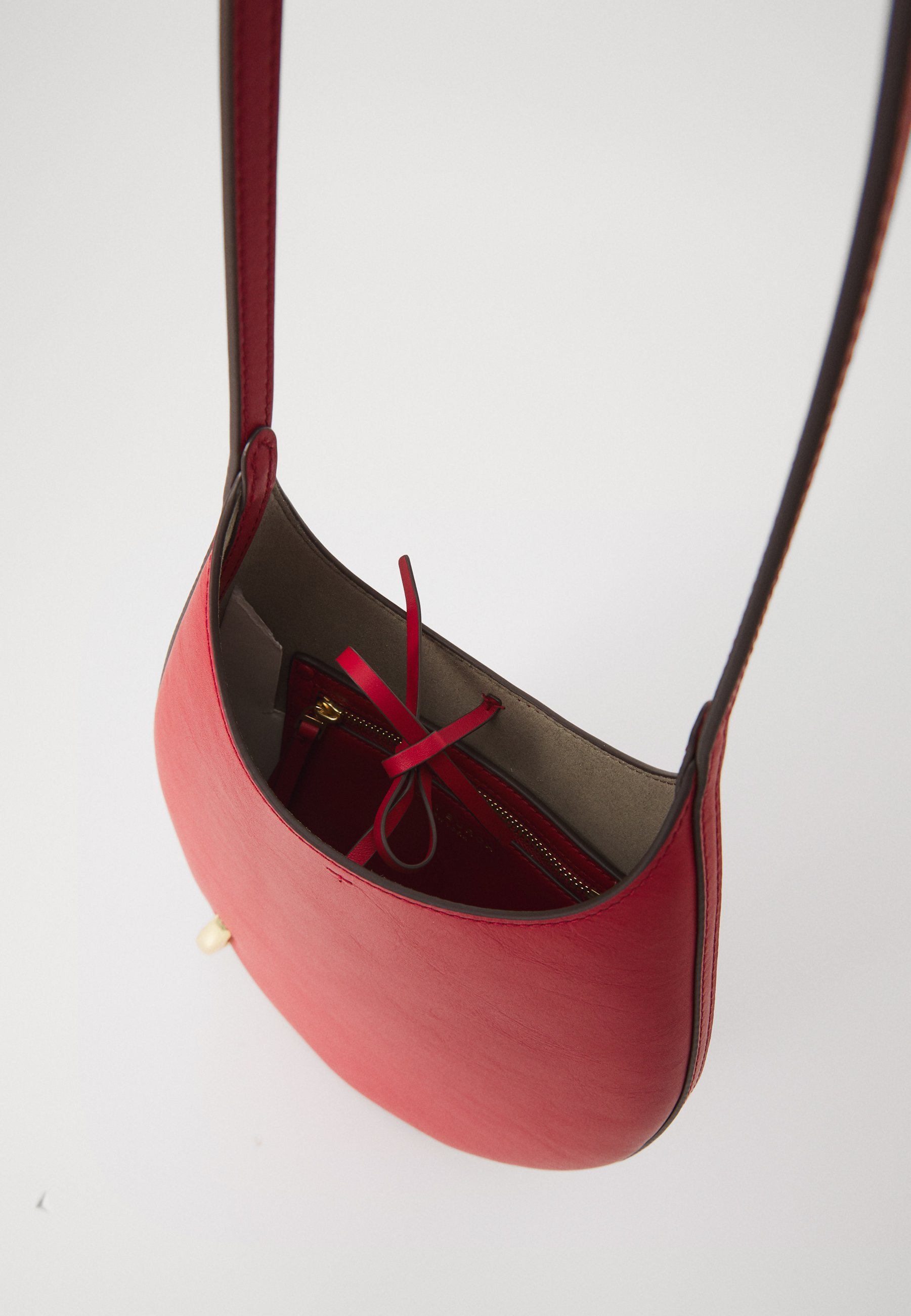 Borsa piccola traforata Tory Burch - Borsa a mano - rosso cielo