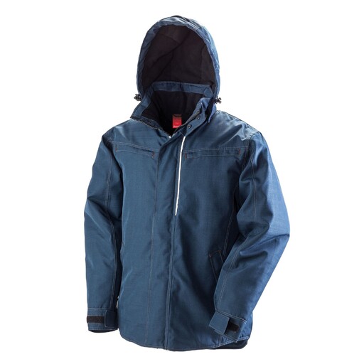 veste imperméable en denim
