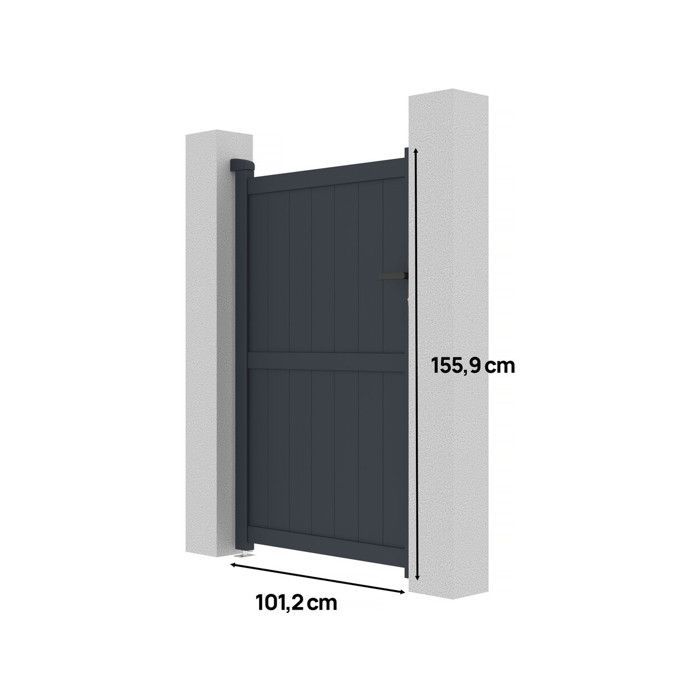 Portillon aluminium 